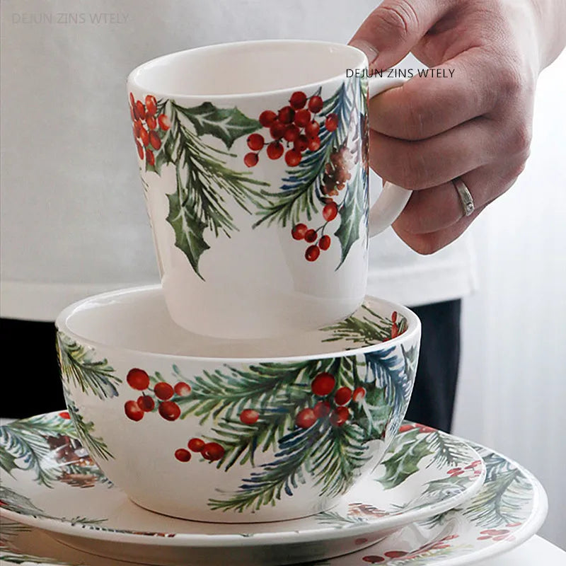 Kreativ-Design – Hochwertige Teller für Steak, Pasta & Salat Geschirrsets Europa CE-zertifiziert Premium Qualitaet Kostenloser Versand