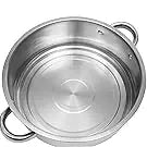 5-stufiger Edelstahl Dampfgarer 26cm Geschirrsets Europa CE-zertifiziert Premium Qualitaet Kostenloser Versand