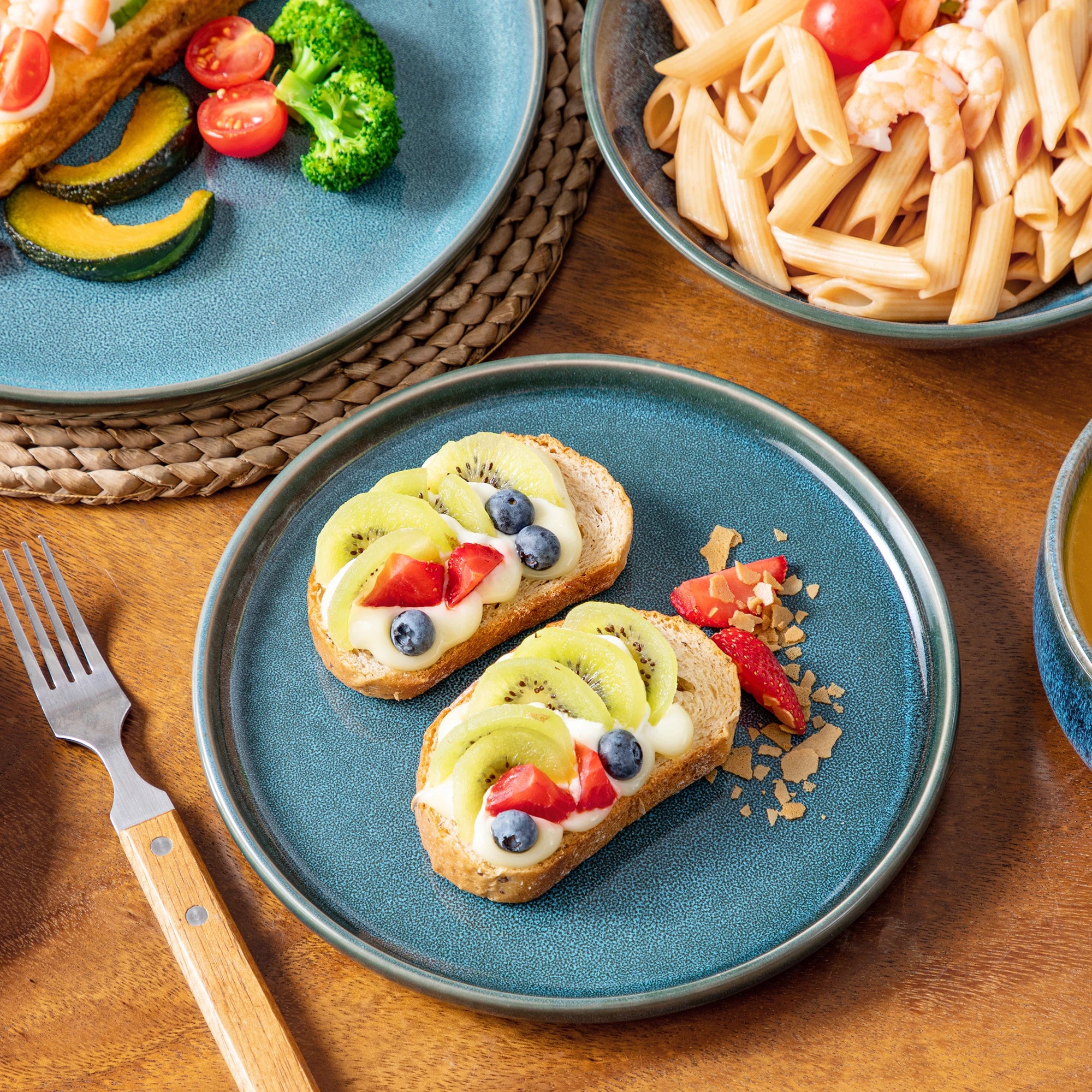 Vancasso Keramik-Geschirrset 16/32-teilig Grau Steinzeug – Teller, Dessert, Schüssel, Becher Geschirrsets Europa CE-zertifiziert Premium Qualitaet Kostenloser Versand