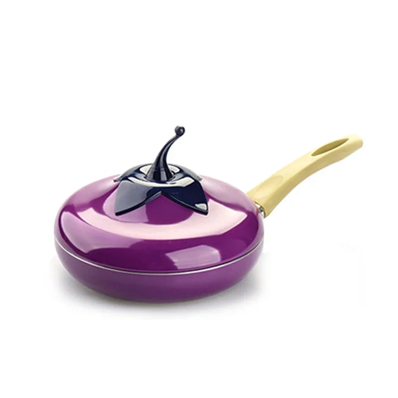 Fruchtförmige Antihaft-Aluminiumpfanne Geschirrsets Europa CE-zertifiziert Premium Qualitaet Kostenloser Versand